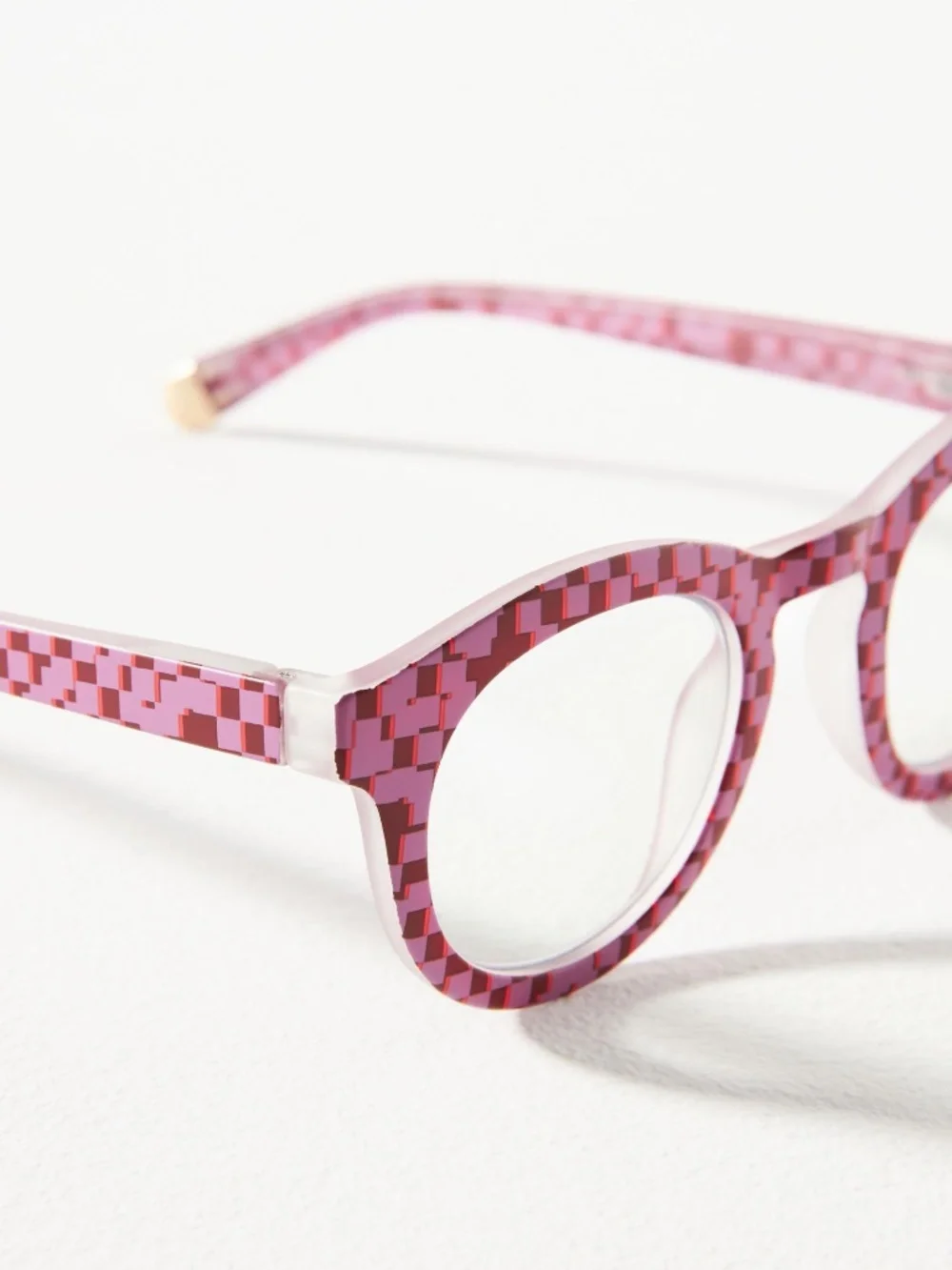 New Anthropologie Peepers PINK Frame of‎ Mind Blue Light Readers +1.50